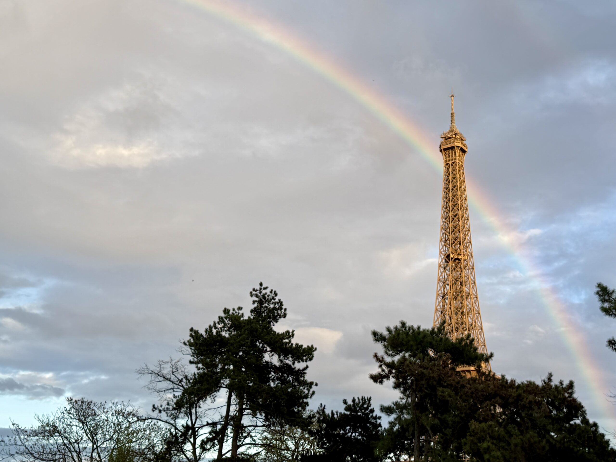 3 Days in Paris Itinerary: What I'd Do Differently Next Time Rainbow over the Eiffel Tower