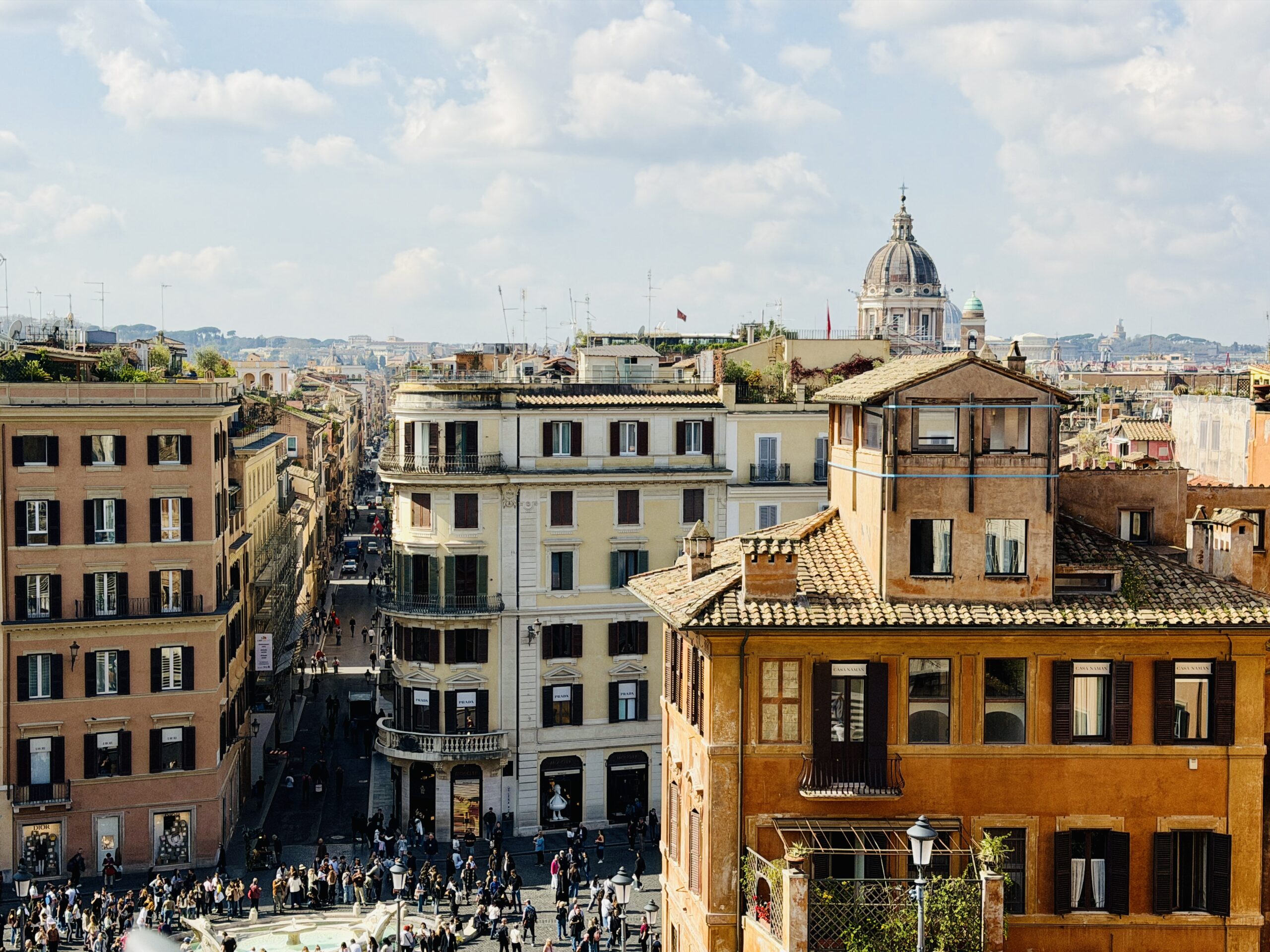 3 Days in Rome Itinerary: What's Worth It, What's Not, and What I'd Do Differently Looking down from the top of the Spanish Steps