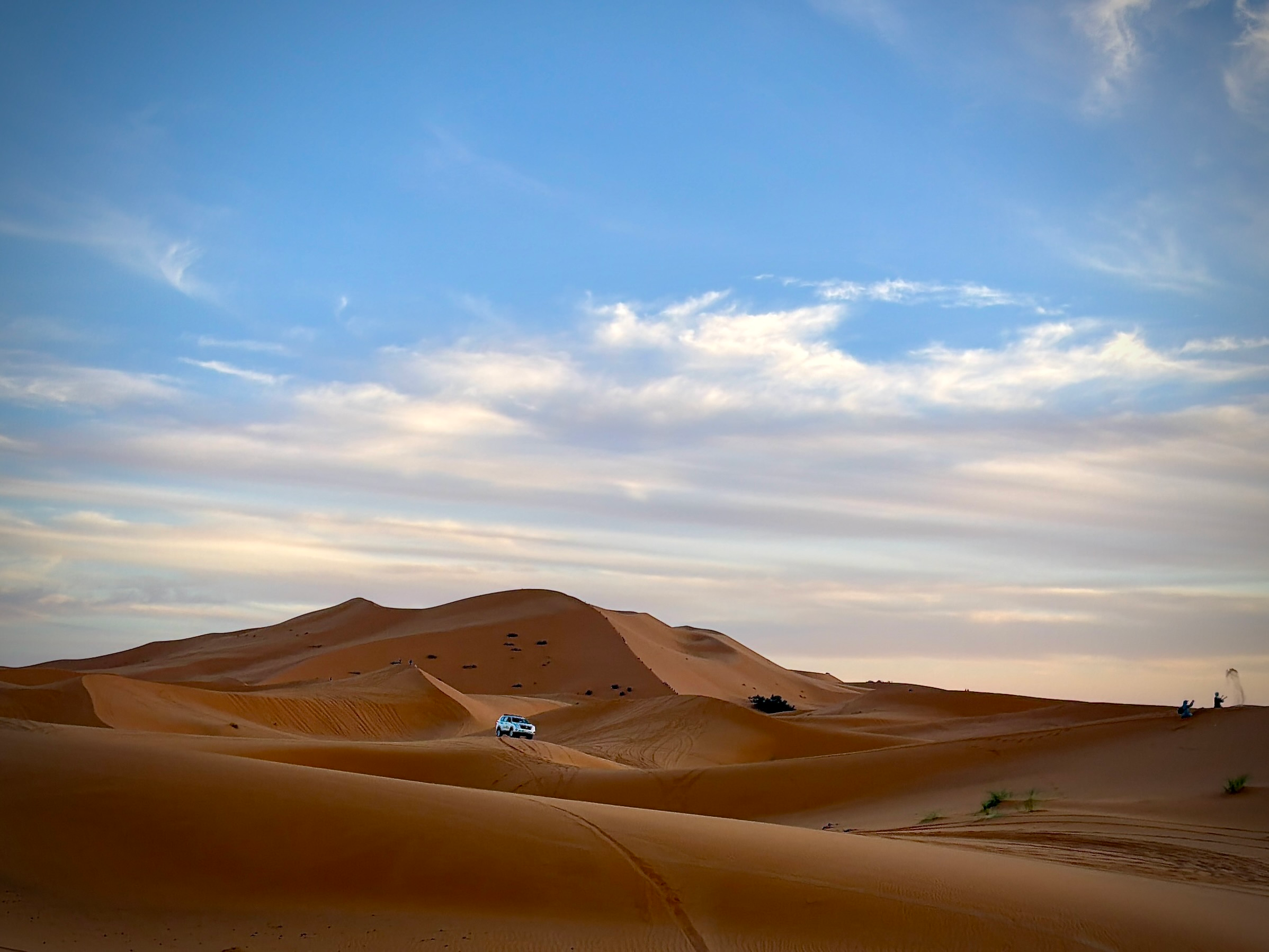 Sahara Camel Trek: Once-in-a-Lifetime Morocco Desert Experience Dusk in the Sahara Desert
