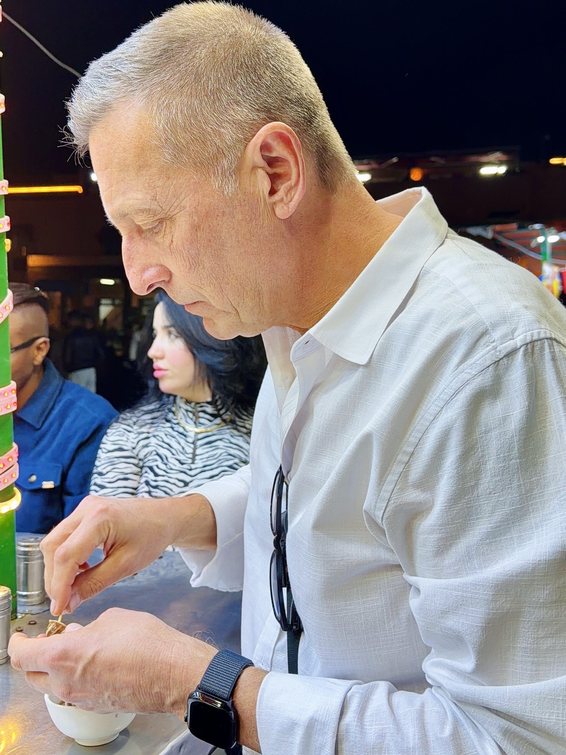 Things to do in Marrakech: Our Final Days in Morocco Snail Soup in Jemaa El-Fnaa