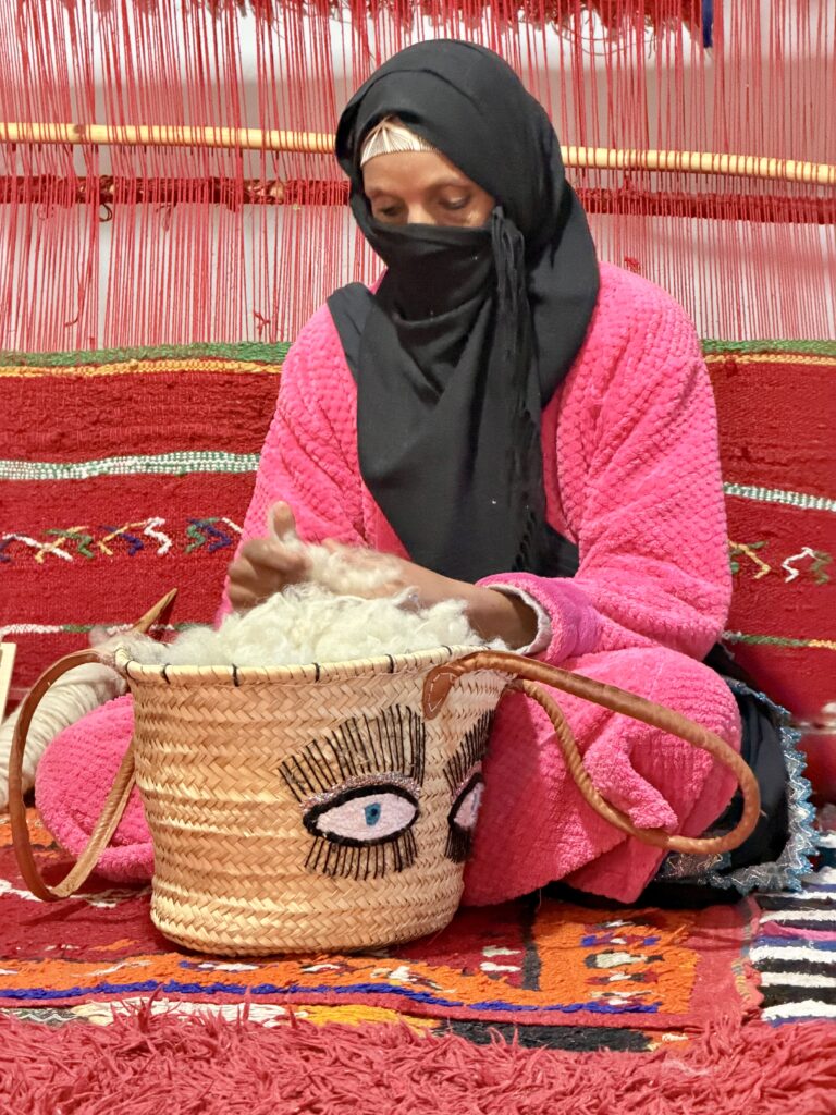 Sahara Camel Trek: Once-in-a-Lifetime Morocco Desert Experience Berber Woman Weaving Carpet