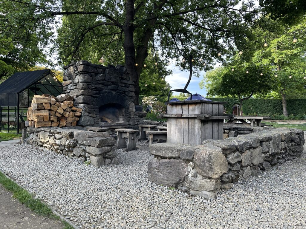 That Wanaka Tree, a Thousand Bras, and a Perfect New Zealand Evening Outdoor Fireplace at Cardrona Hotel