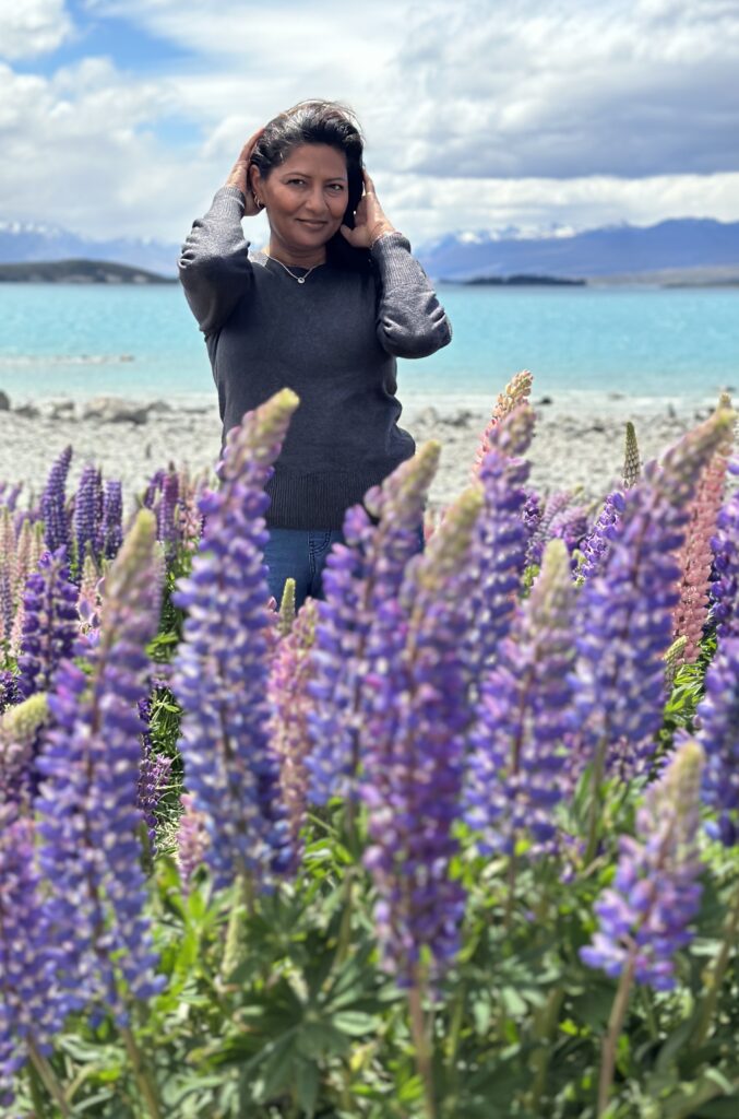 Cardrona to Christchurch…What Could Go Wrong? My Wife Among the Lupins at Lake Tekapo