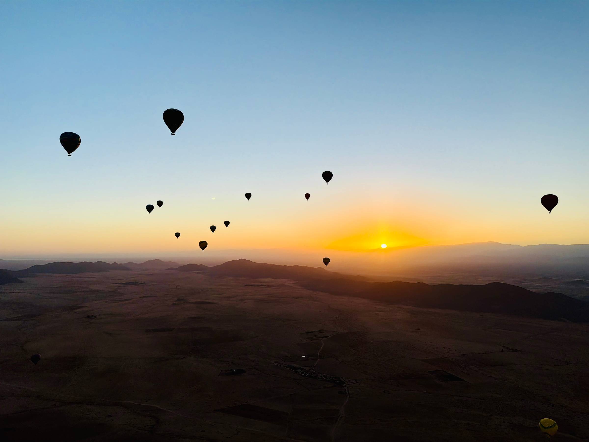 Home Hot Air Balloons over Marrakech