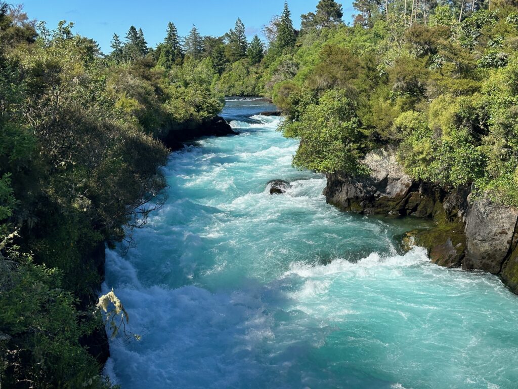 New Zealand's North Island Was Different — And That Was Okay Huka Falls in New Zealand